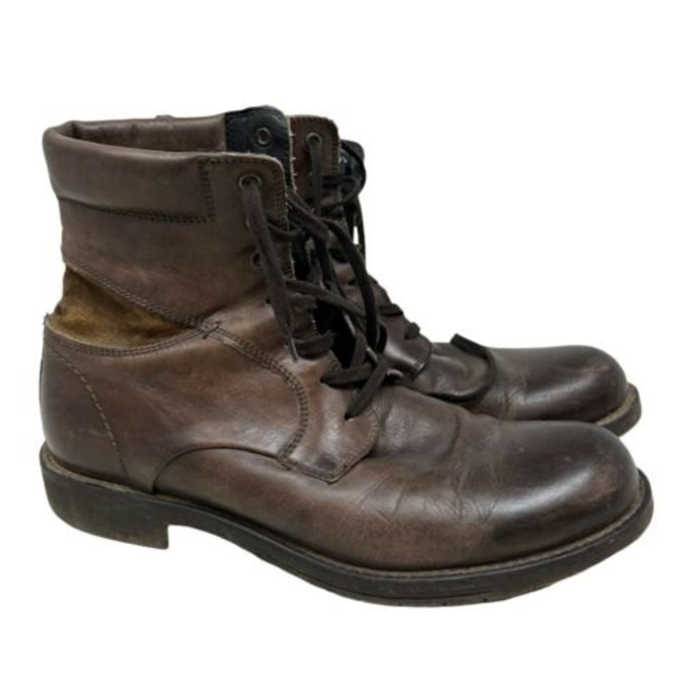 Johnston & Murphy Brown Leather Ankle Dress Boots Men’s US Size 10